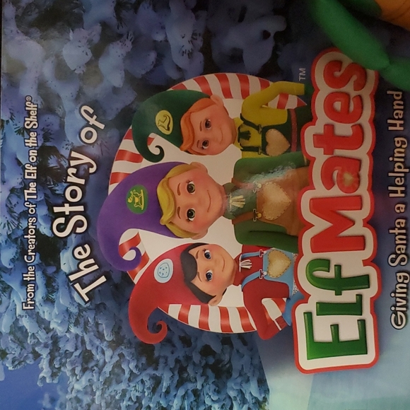 Complete set of 3 Elf Mates and Story Book NWT - Picture 5 of 5